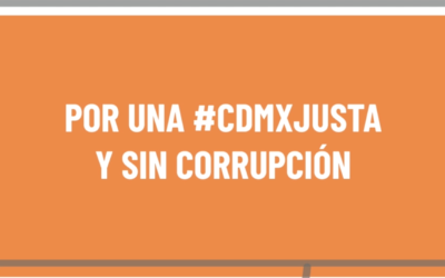 RUTA CÍVICA LLAMA A TOMAR ACCIONES CONTUNDENTES PARA EL EFECTIVO COMBATE Y PREVENCIÓN DE LA CORRUPCIÓN EN LA CIUDAD DE MÉXICO