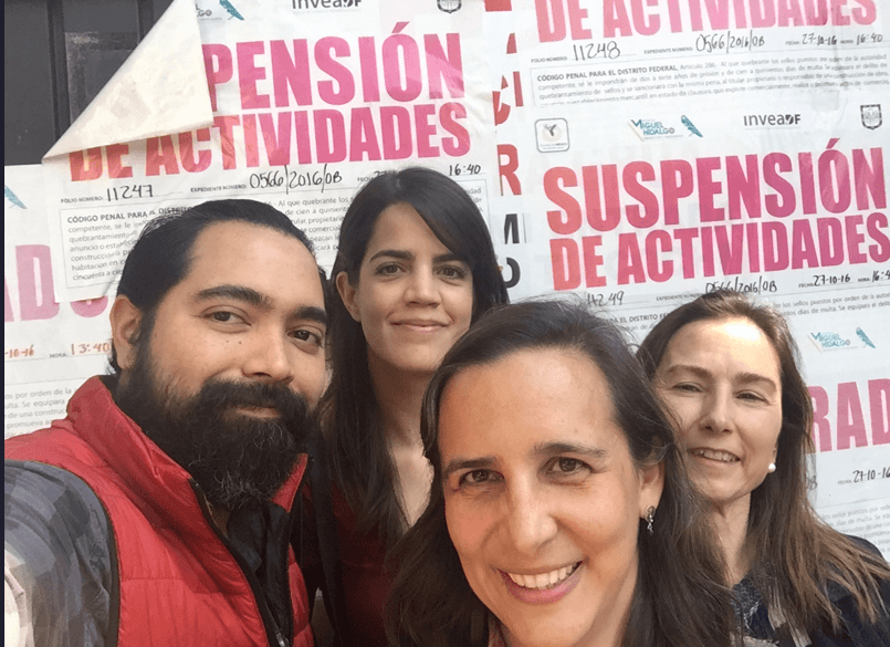 Plataforma ciudadana #ObraChueca para el monitoreo de obras 
irregulares y construcciones ilegales en la Ciudad de México, 
ganadora del Premio Innovación Anticorrupción 2017